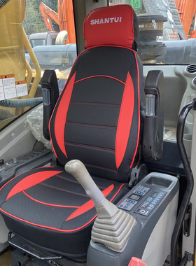 山推挖土机坐垫套SE60/210/215/245/135/75/245/85座椅套怪手座套