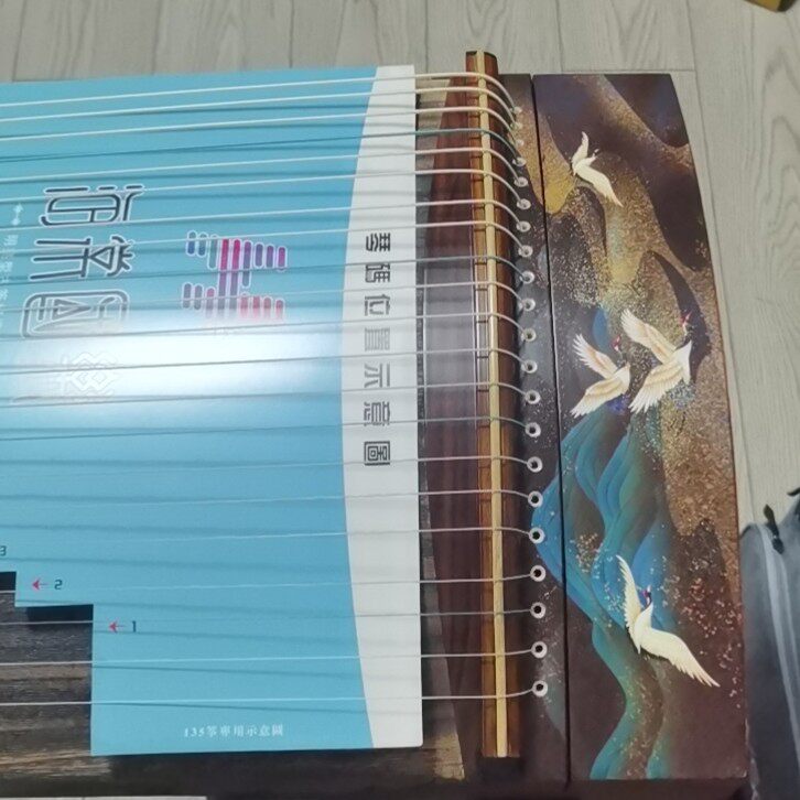 落霞小筝玉面小嫣然同款海棠国乐136cm便携明亮型古筝