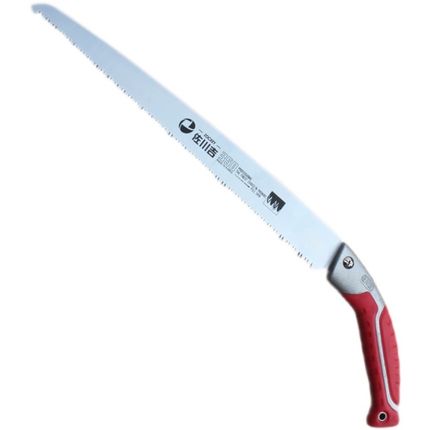 台湾佐川吉380K手锯T460超长修枝锯大型弧形锯伐木锯效率高省力锯