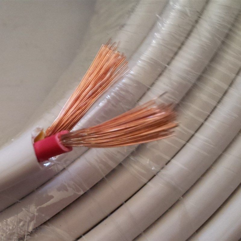 ZR-RVV2*0.5/0.75/1/1.5/2.5/4/6平方软心护套线 国/非标阻燃电线