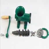 绞肉机喂狗12号铸铁手动碎骨机磨粉手摇碎肉宝绞骨头绞鸡架绞鱼机