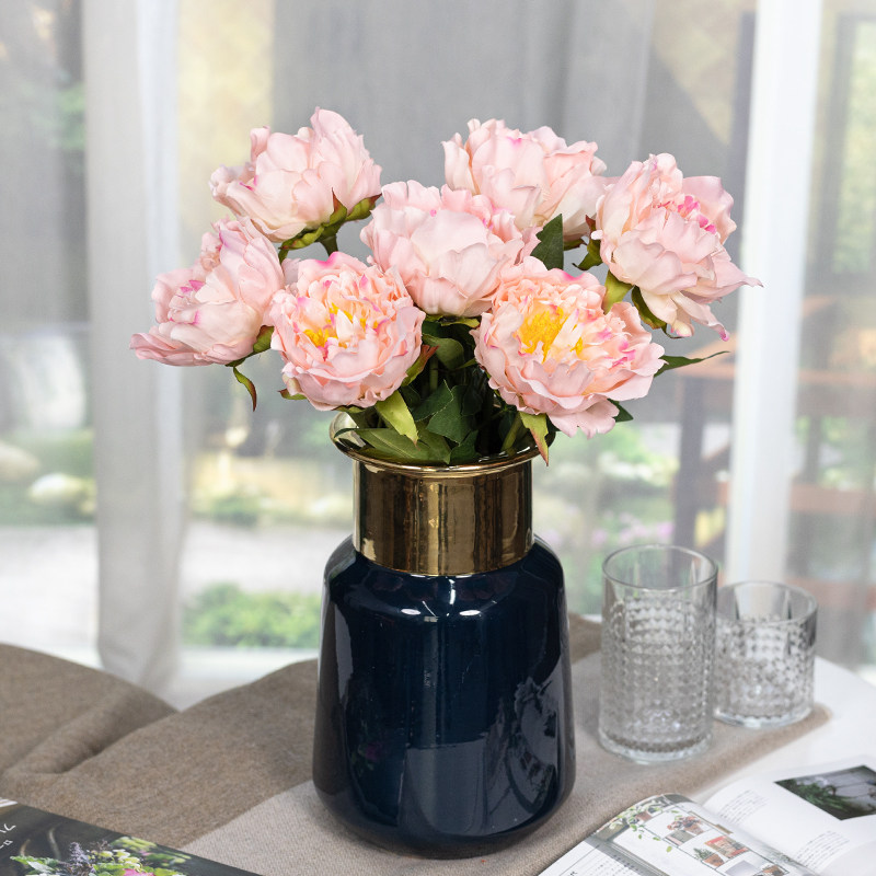 仿真花牡丹花莲苞假花 客厅玄关电视柜摆设花装饰花绢花牡丹,家居饰品,仿真花/假花,淘宝优惠券,粉丝福利购,淘宝优惠卷