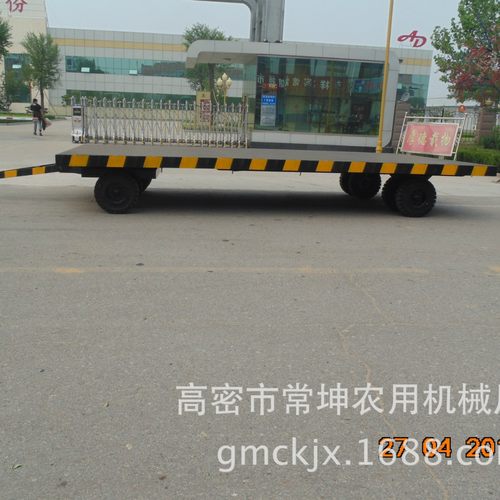 15吨平板拖车  浮动短轴平板车  4支车桥拖车