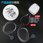 森森超增氧泵静音鱼缸家用充氧气泵鱼箱大功率供氧机卖鱼打氧机