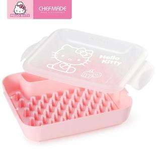 学厨KITTY猫 裱花嘴收纳盒蛋糕挤花袋曲奇奶油烘焙工具套装收纳盒