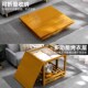 可折叠烤火桌子家用实木烤火架冬季 四方桌取暖炉长正方形简易新款