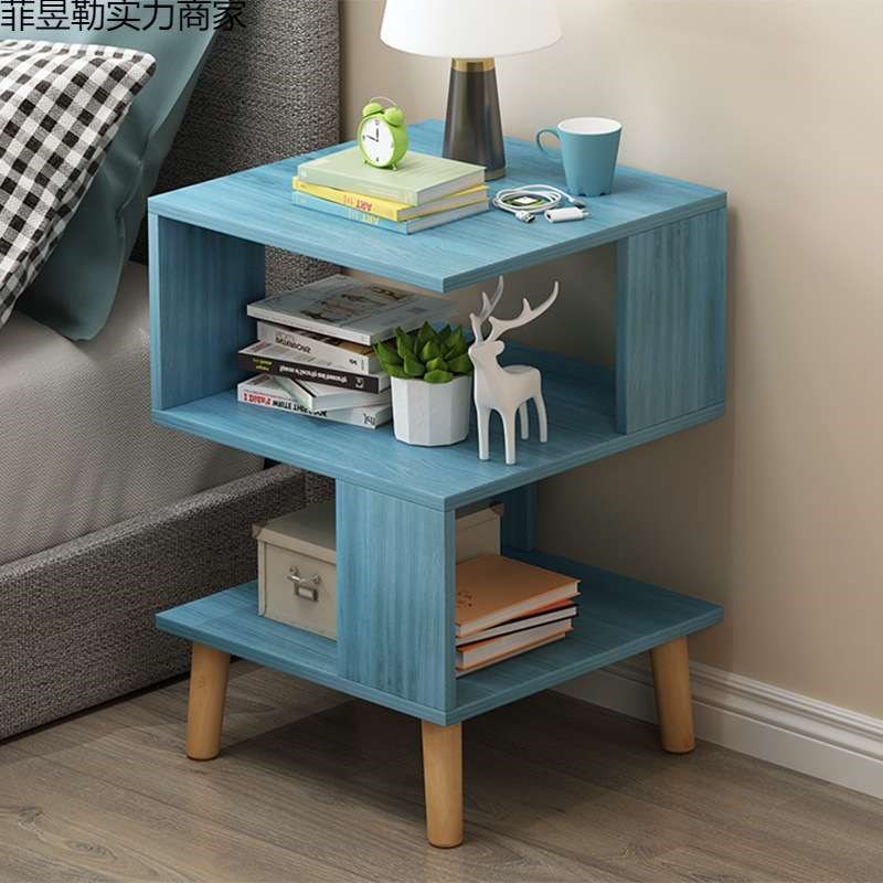边几角几可移动小型茶几小方几简约沙发边桌边柜卧室床头桌子