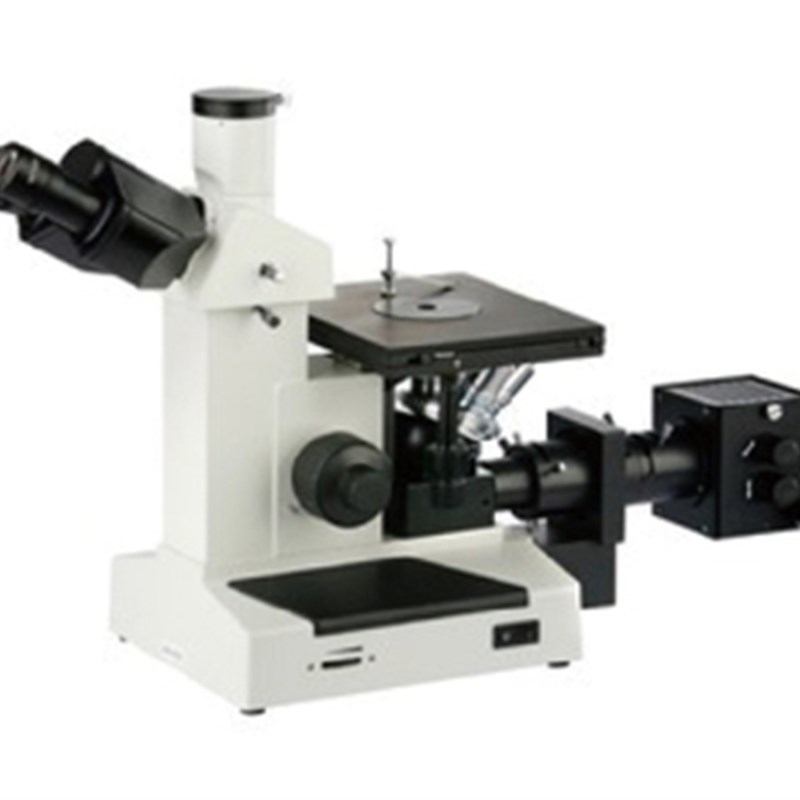 上海光学4XC-MS倒置金相显微镜三目金相仪球化率晶粒度金相分析仪