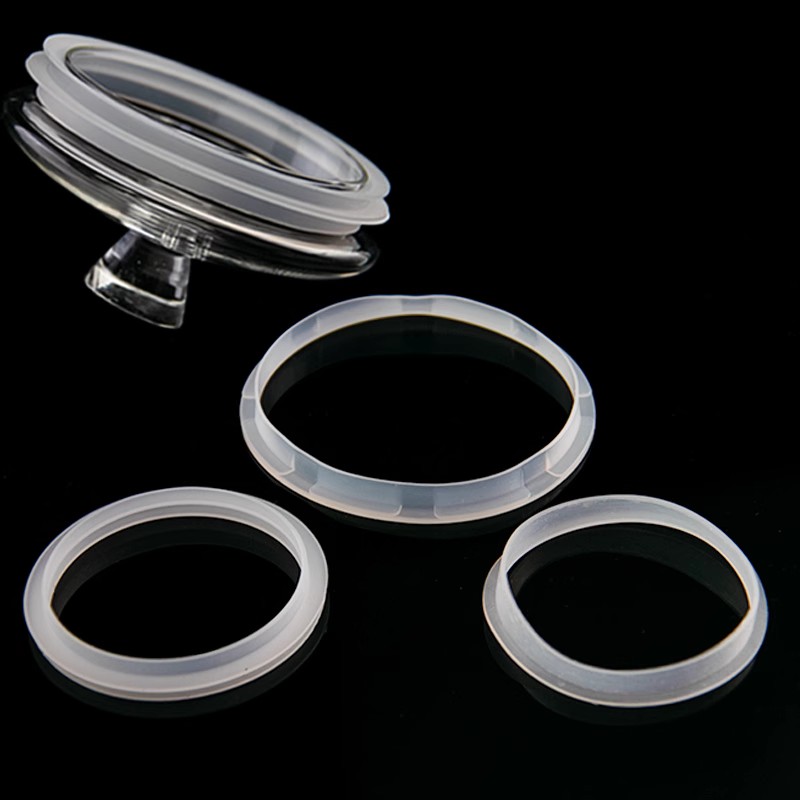 茶壶茶具密封圈内胆盖子矽胶圈双层橡胶圈塑胶圈L型矽胶垫圈