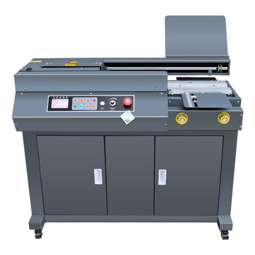 胶装机全自动无线热熔胶台式设备自动文件标书书籍a3a4手动打印店