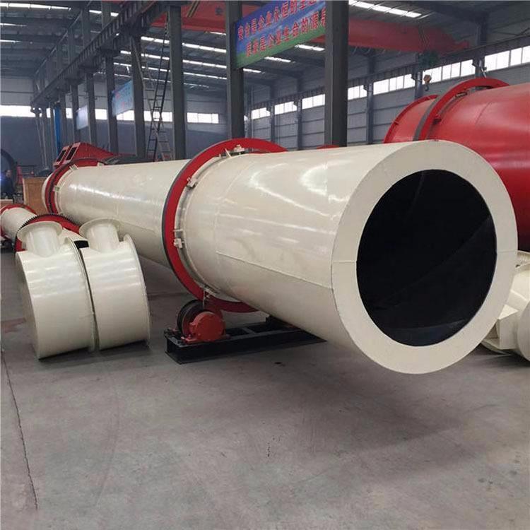 萤石粉滚筒烘干机燃煤型铁沙烘干设备矿粉烘干电加热锯末干燥