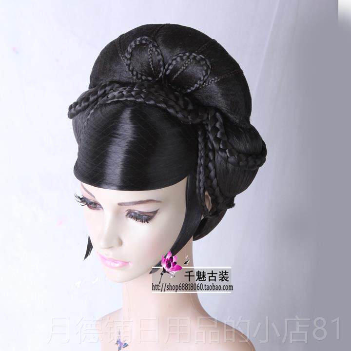 正品李玉刚男士反串套假发古套装唐朝贵发妃仙女舞台演出整顶假发