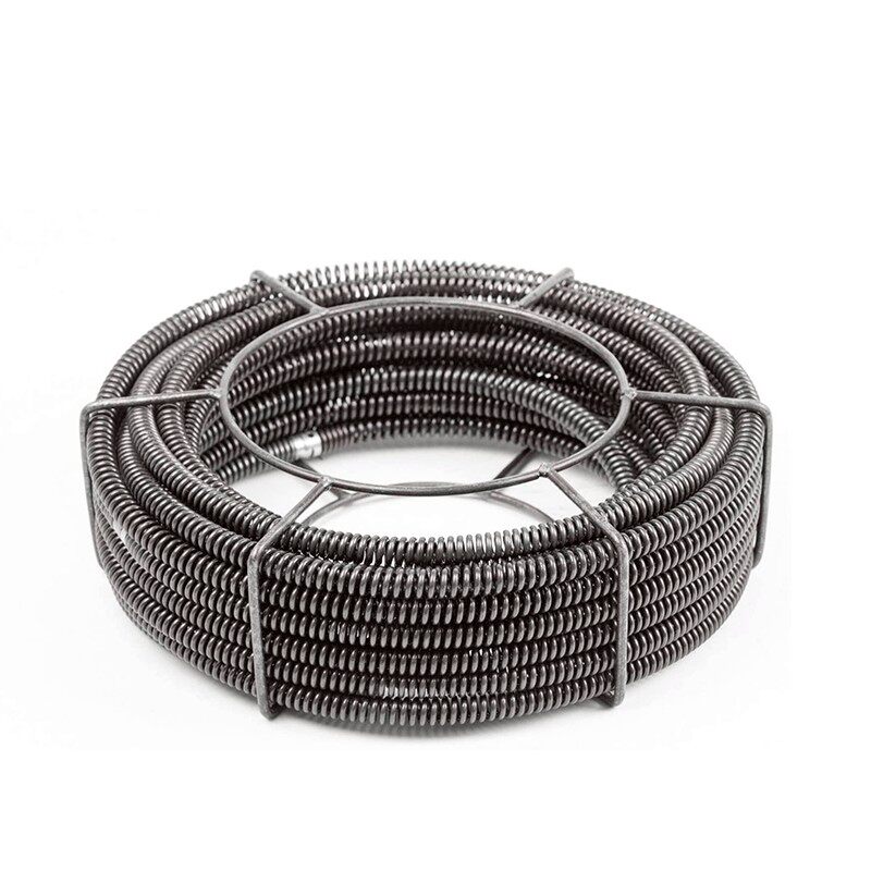 先通75/80/180管道疏通机加密加粗弹簧配件 16mm20米