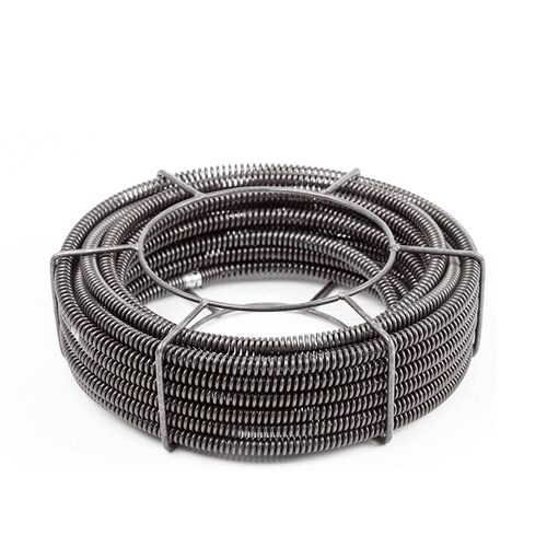 先通75/80/180管道疏通机加密加粗弹簧配件 16mm20米