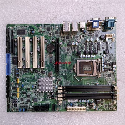 友通DFI PT631 电脑工控主板 双网口 支持1156针CPU