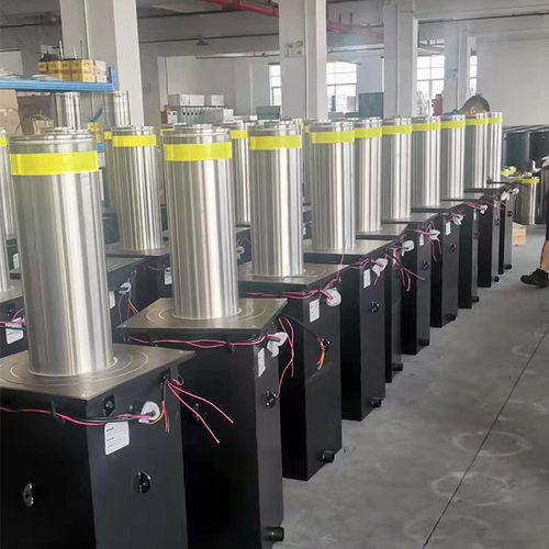 液压一体式升降柱 防撞全自动路障伸缩柱 全自动升降柱