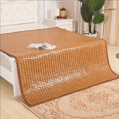 夏季麻将席子竹凉席麻将凉席碳化可折叠1.5m1.8米1.2单双人床宿舍