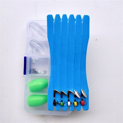 高碳细条飞蝇钩蚂蚁毒虫毒蚊路亚 白条马口翘嘴溪哥白条假饵套装