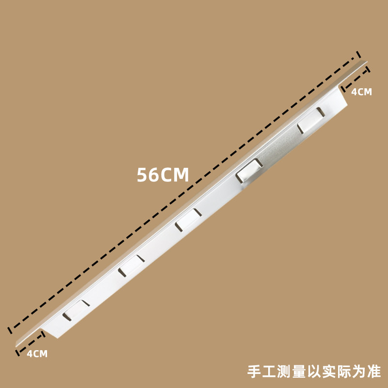 浴室柜缝隙卡条密封遮缝条面盆防水封边条铝合金不生锈不发霉