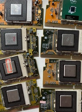 8个slot1转接卡 正常点亮