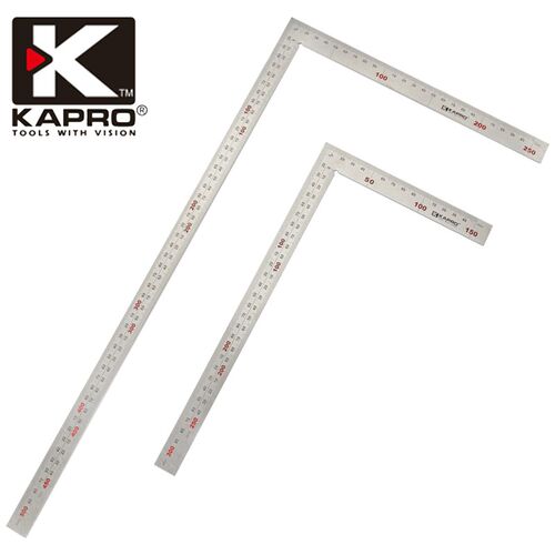开普路KARPO不锈钢角尺304款双面直角尺短边15cm25cm长边30cm50cm