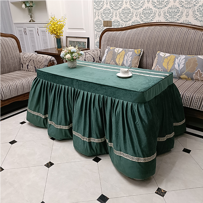 新款脱胆烤火被电取暖桌罩升降茶几烤火罩可拆洗被套烤火架火炉被