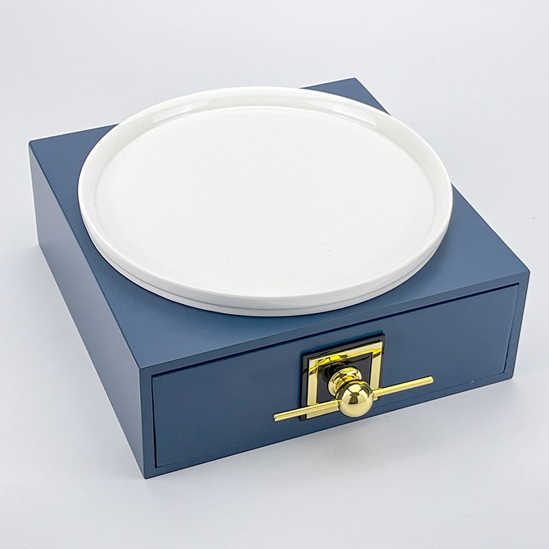 酒店自助餐厅饭店明档装饰展示摆菜品冷菜盘子创意木盒底座摆台架