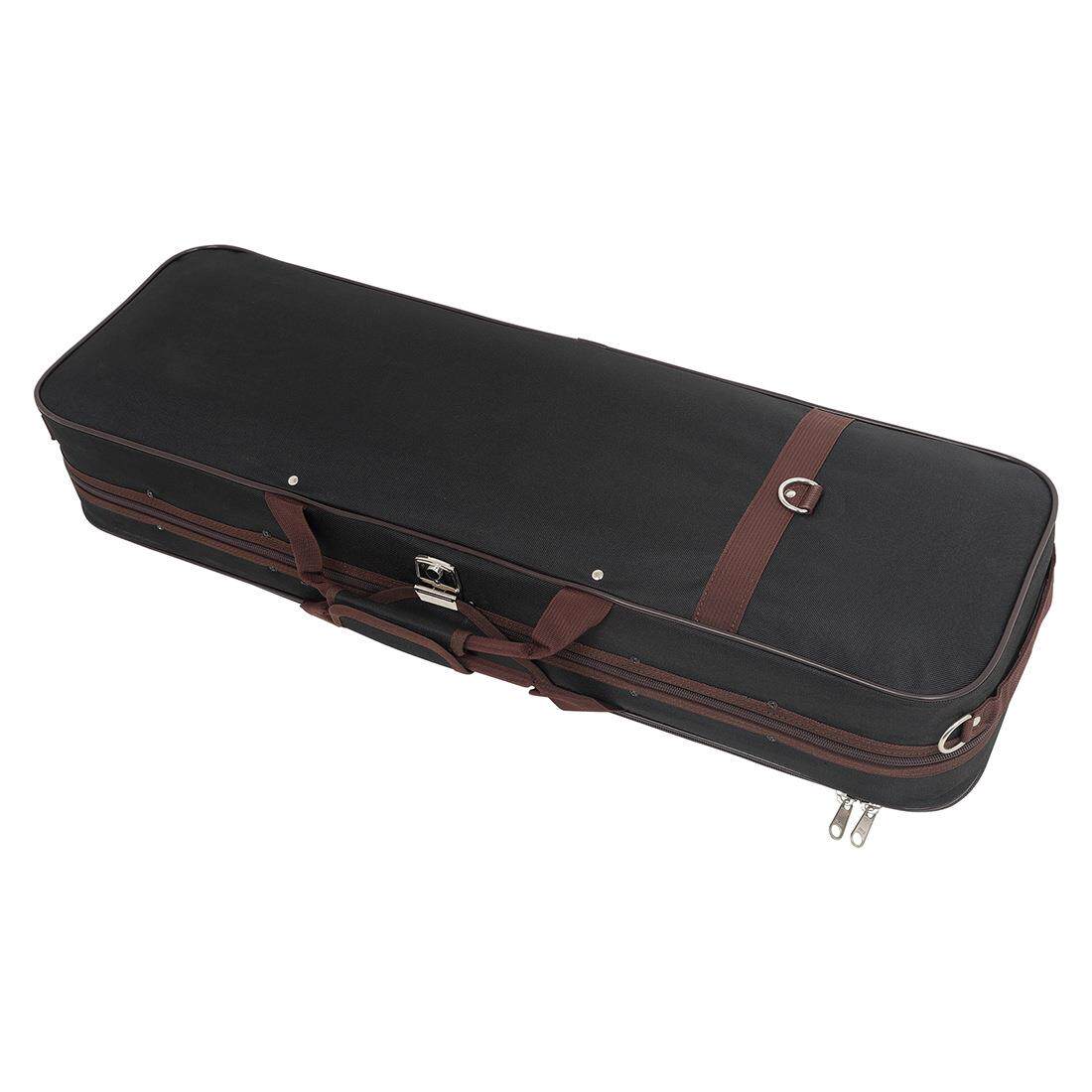 高档小提琴盒加厚防水抗压小提琴方盒带湿度计手提轻便肩背收纳盒