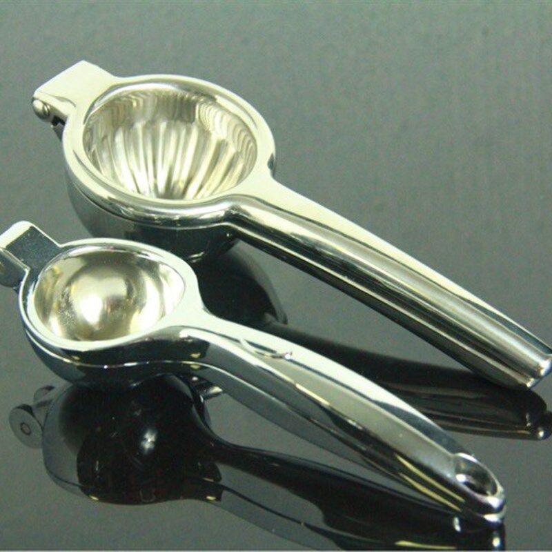 金质酒具 304不锈钢大小号柠檬夹 调酒专用手动挤压柠檬汁榨汁器