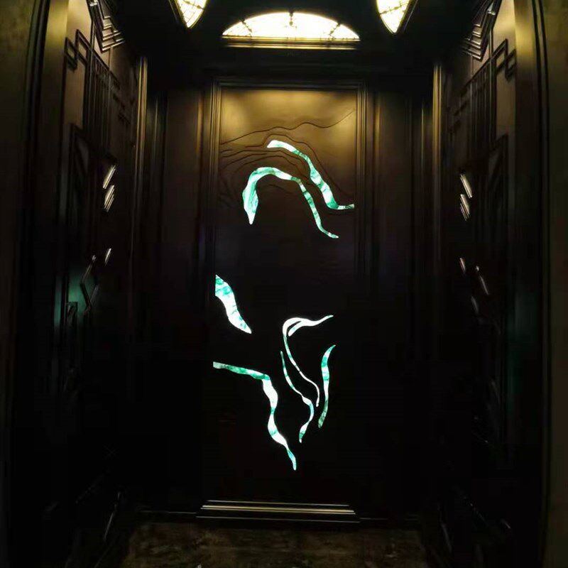 不锈钢电梯桥箱装饰装潢量房不锈钢门套包边定制上门测量尺寸设计