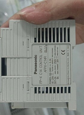 PLC拆机FP-X C14 型号AFPX-C14R