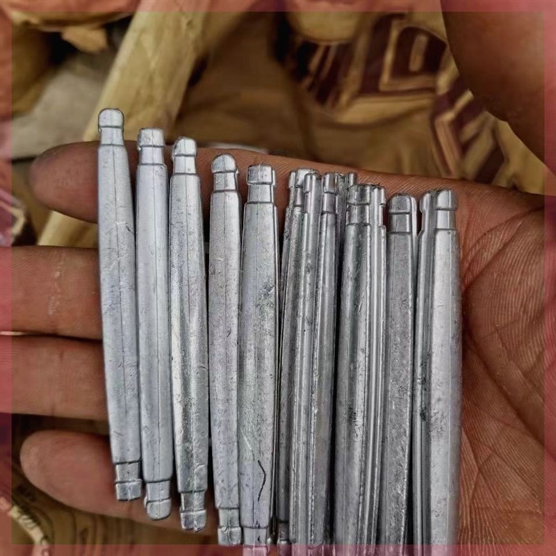 无头铅坠撒网坠子撒鱼网坠手抛网坠无头坠铅网坠撒网铅坠渔具