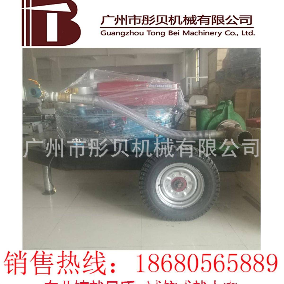 柴油机砂泵车卧式吸沙泵移动式抽沙泵船用抽砂泵 甘肃