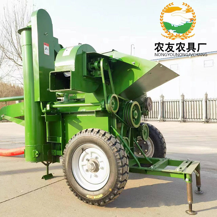 自动上料打玉米机脱包谷机电动玉米脱粒机家用自动装袋5吨打苞米
