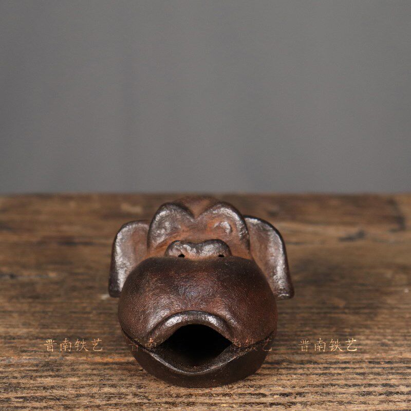仿古铸铁猩猩香薰烟灰缸复古中式家居案头茶几收藏摆件,家居饰品,桌面摆件,淘宝优惠券,粉丝福利购,淘宝优惠卷