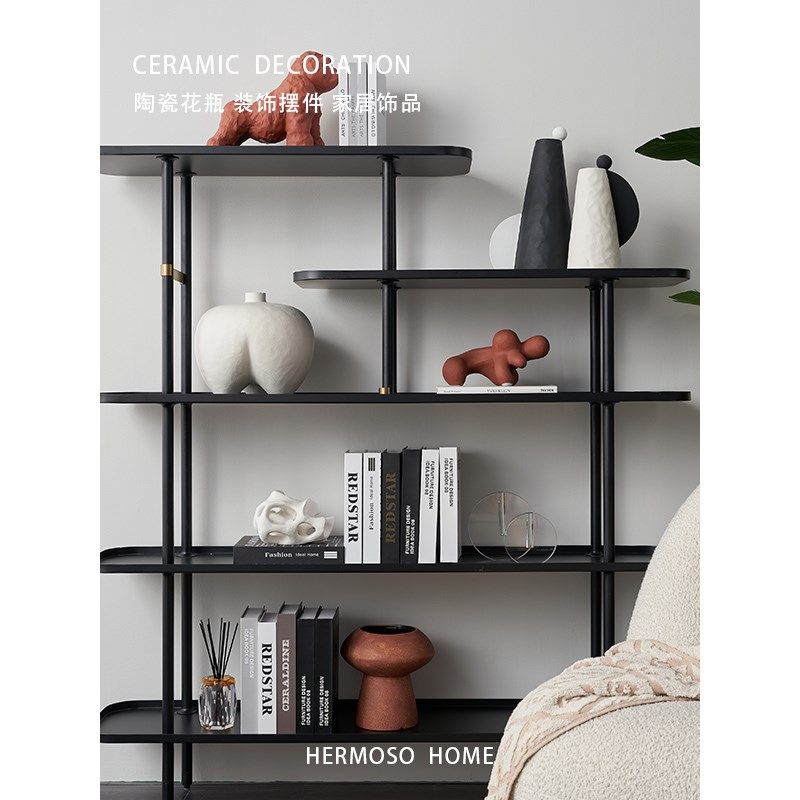 HERMOSO 书柜办公室装饰摆件酒柜客厅书房陶瓷桌面乔迁新居开业,家居饰品,装饰摆件,淘宝优惠券,粉丝福利购,淘宝优惠卷