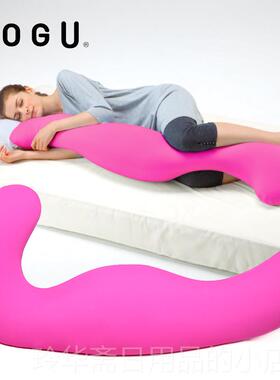 高档MOGU朋友枕抱孕妇腰侧睡护枕长条圆柱形可拆洗夹腿枕头男轻奢