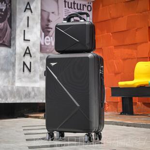 高档行李箱男颜值高耐用大量24寸20高级容感学登生男生机箱拉杆旅