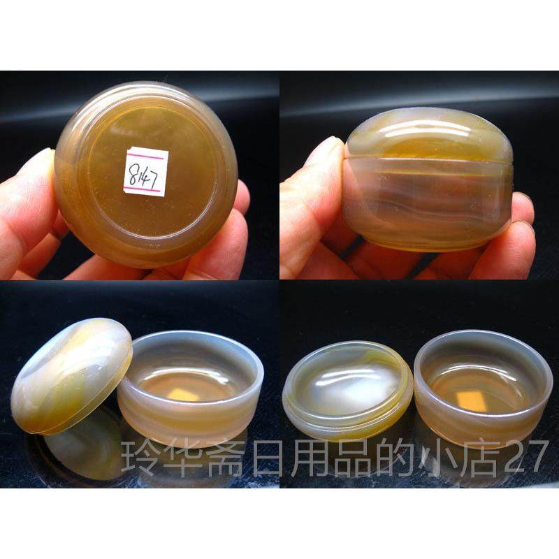 高档饰天然玛瑙香盒笔洗盒摆件髓印玉泥盒调色密封性首盒胭脂茶杯,饰品/流行首饰/时尚饰品新,摆件,淘宝优惠券,粉丝福利购,淘宝优惠卷