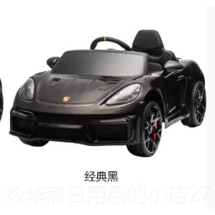 高档d正保时Spyer rs718捷儿童电动车宝宝遥控汽车玩版具车四轮汽