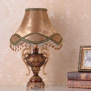 高档长命灯结婚陪嫁 欧头式室床头灯公主田园卧用婚庆床婚房装饰