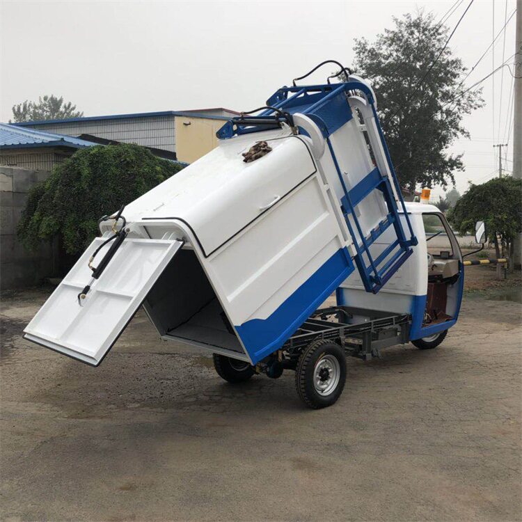 鼎东 垃圾车街道清理车 800L可分类垃圾三轮车 小区物业保洁车