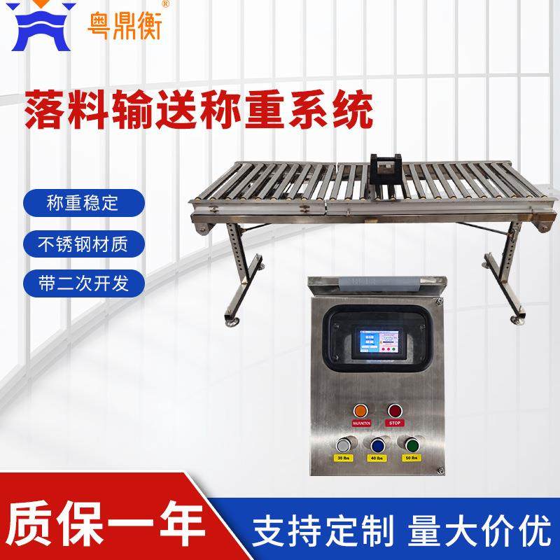 工业落料输送检重系统支持二次开发流水线自动检重复检设备