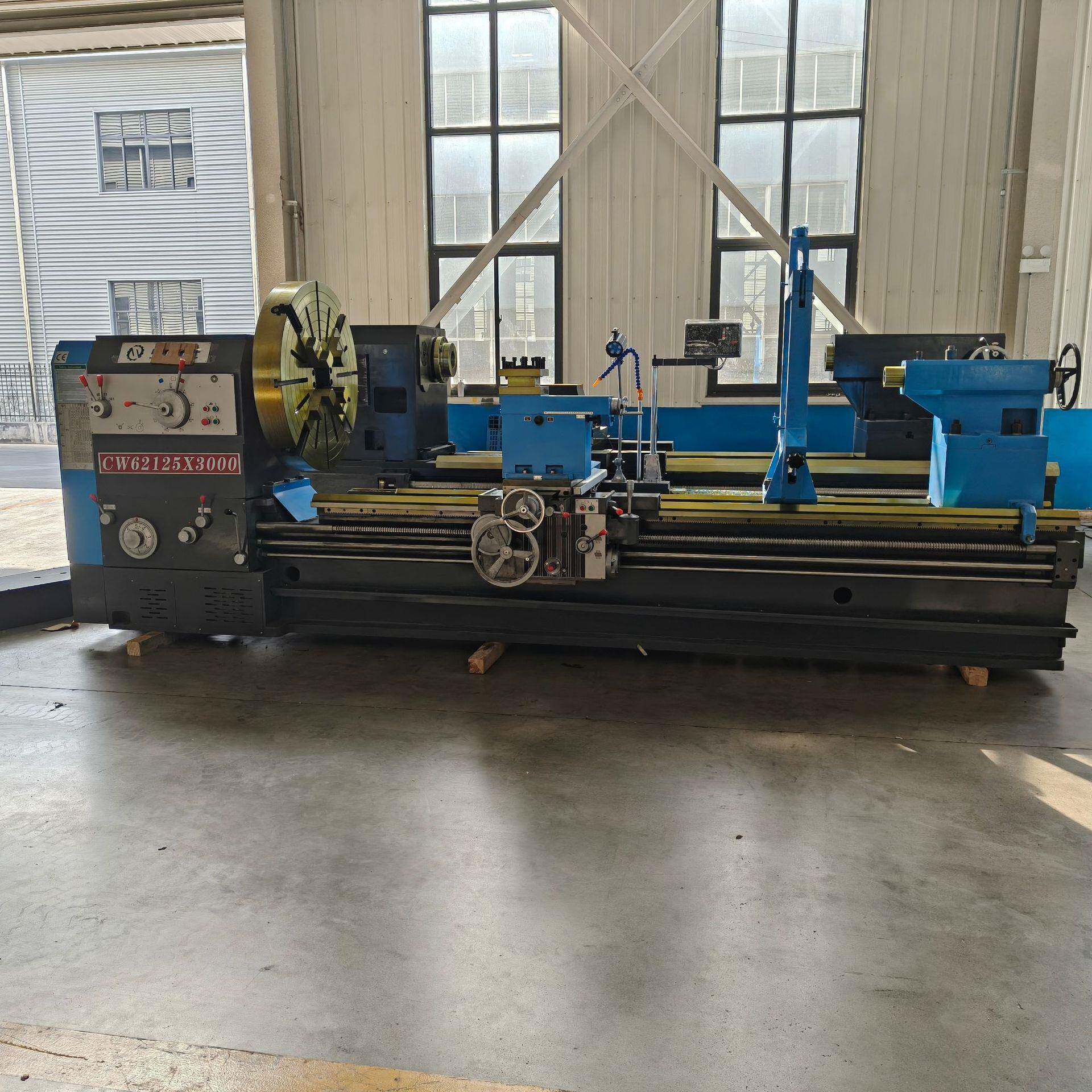 厂家直供普通车床CW61125大孔径宽导轨 高频淬火平身硬轨