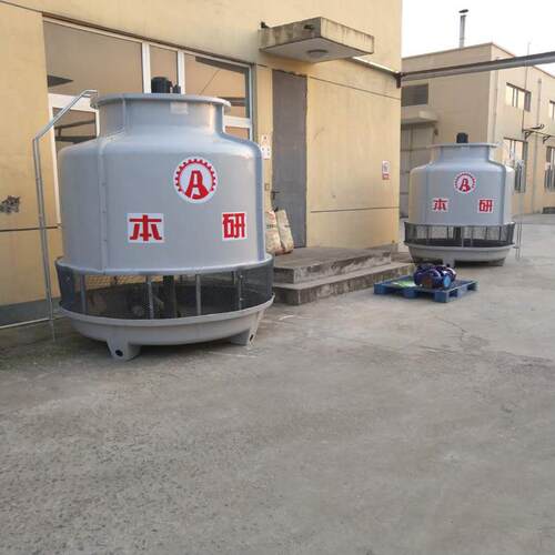 上海冷却塔 厂家定制 玻璃钢圆形冷却塔水塔 10T凉水塔