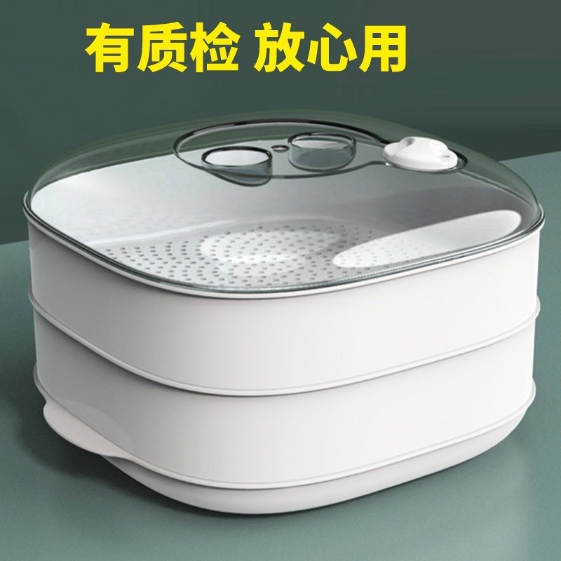 微波炉蒸笼专用器皿加热包子馒头加厚耐高温带盖家用蒸盒蒸米饭盒