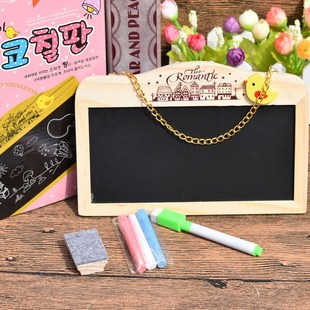 木质双面磁性画板儿童diy留言板宝宝涂鸦画板益智力早教玩具