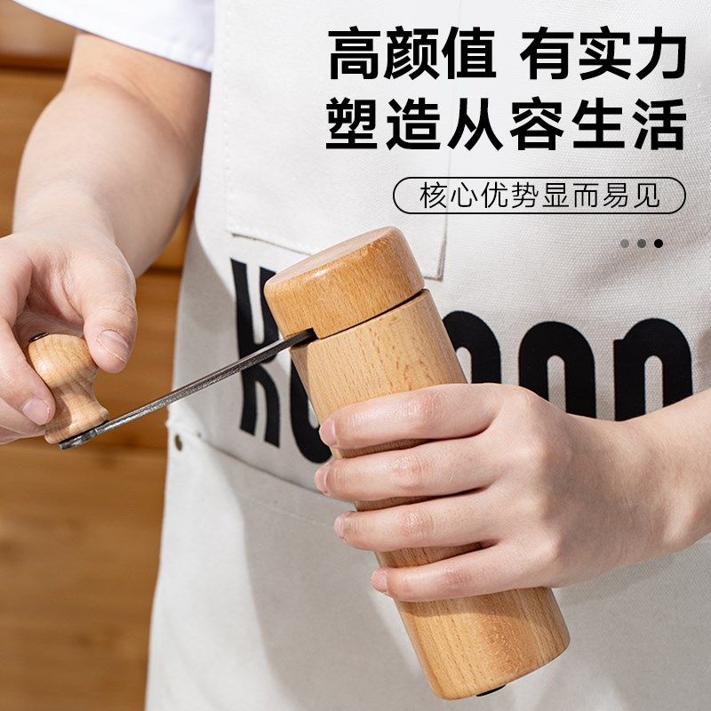 koonan复古咖啡磨粉机手摇磨豆机便携手磨咖啡机手动咖啡粉研磨器