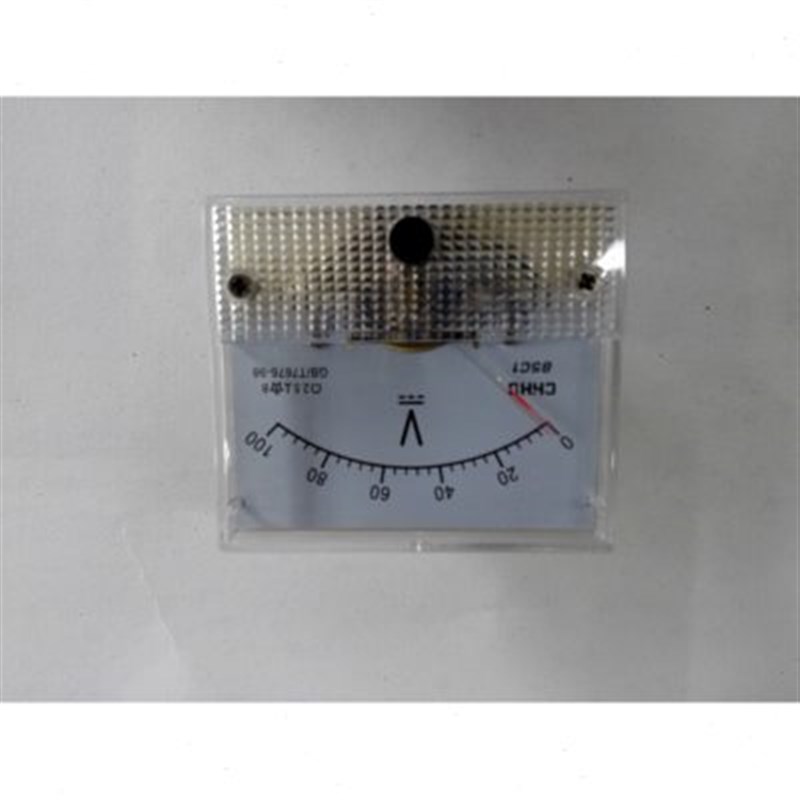 。上海沪东仪表 机械表 指针表 学生表 直流表头电压表头DC100V