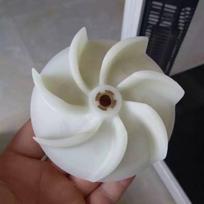 无尘子母锯风机风叶扇叶尼龙台锯无尘锯木工吸尘器碳刷风机转子配